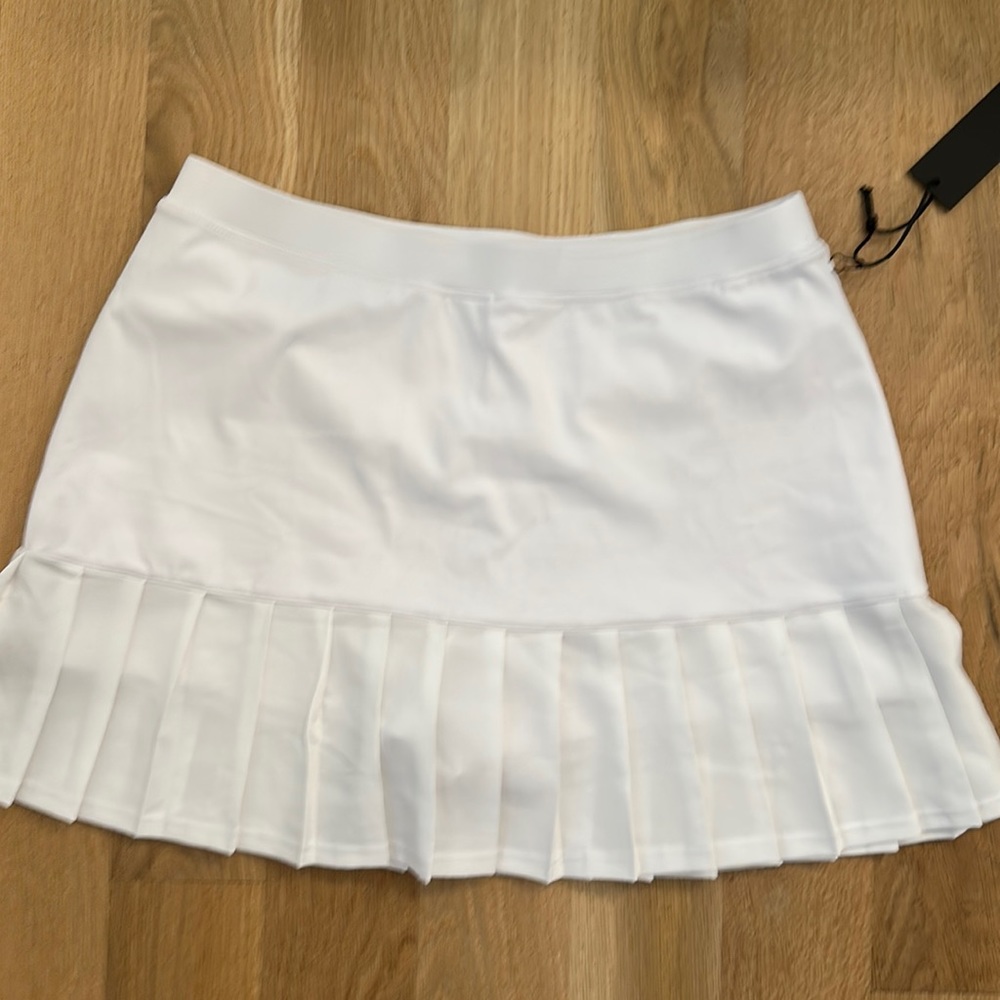 Savvi skort medium white